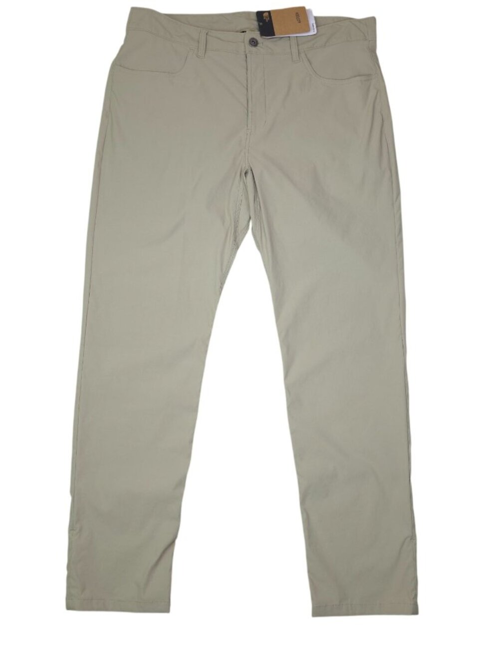 The North Face Sprag Slim Fit Beige Twill Pants With FlashDry Technology Size 38